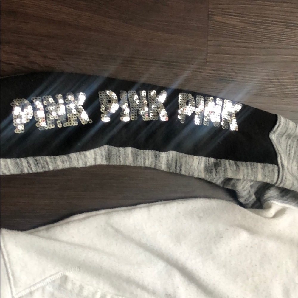 *SOLD* Victoria’s Secret PINK bling full-zip hoodie - Picture 4 of 7